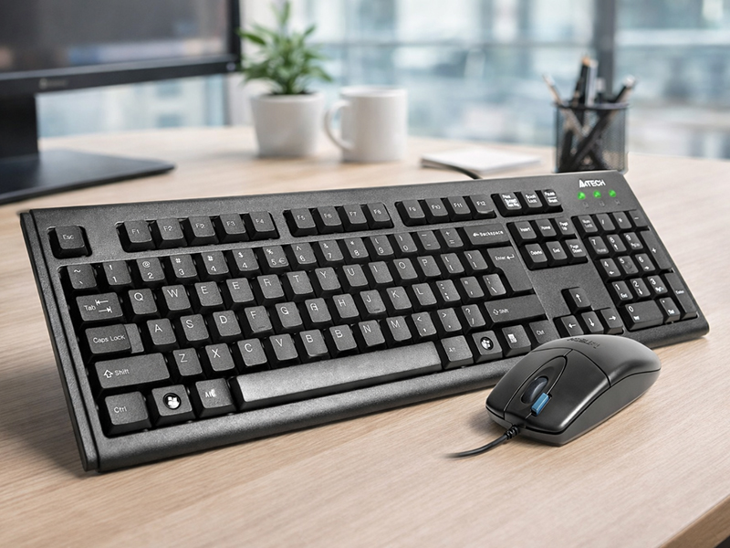 Zestaw klawiatura + mysz A4TECH KM-72620D USB Black