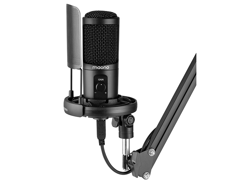 Zestaw z Mikrofonem MAONO AU-PM466S